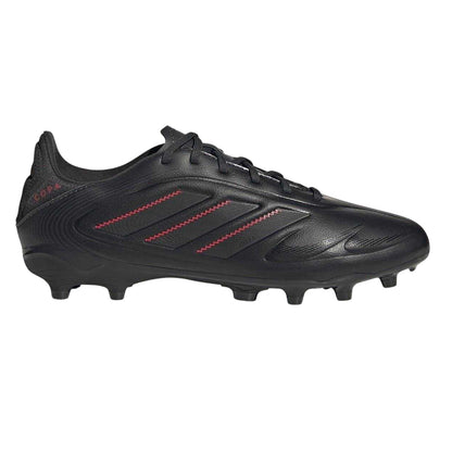 Black-Grey - Front - Adidas Childrens-Kids Copa Pure 3 League Firm Ground Football Boots