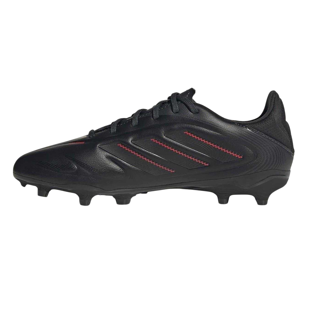 Black-Grey - Side - Adidas Childrens-Kids Copa Pure 3 League Firm Ground Football Boots
