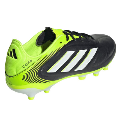 Black-Lemon - Back - Adidas Childrens-Kids Copa Pure 3 League Firm Ground Football Boots