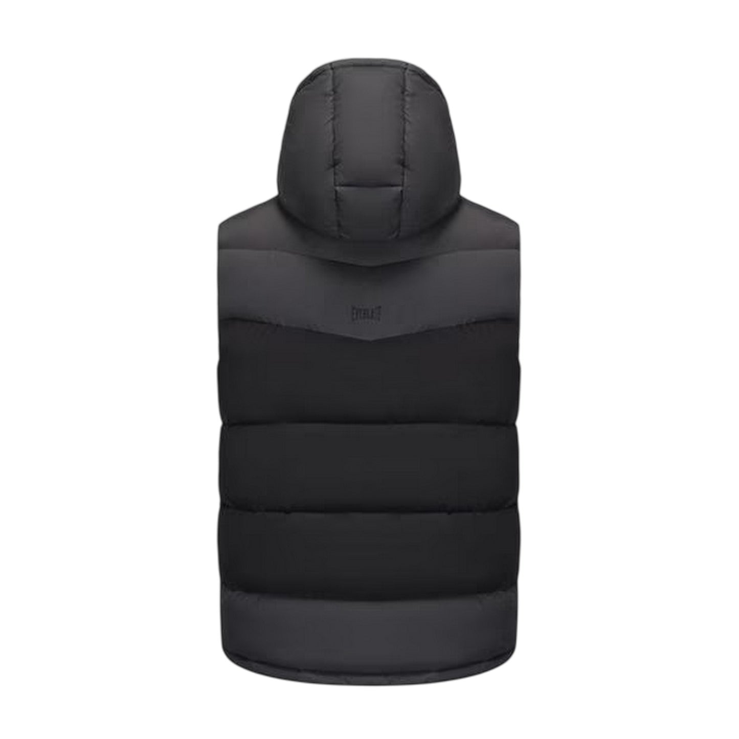 Black-Grey - Back - Everlast Mens Tech Colour Block Gilet
