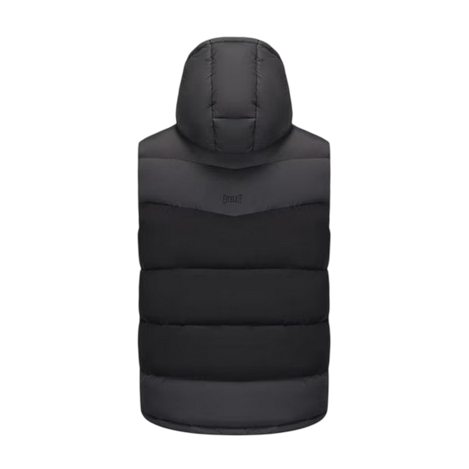 Black-Grey - Back - Everlast Mens Tech Colour Block Gilet