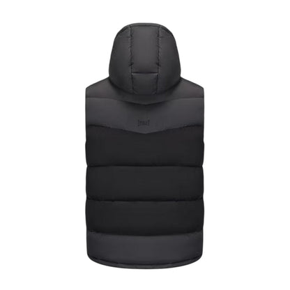 Black-Grey - Back - Everlast Mens Tech Colour Block Gilet