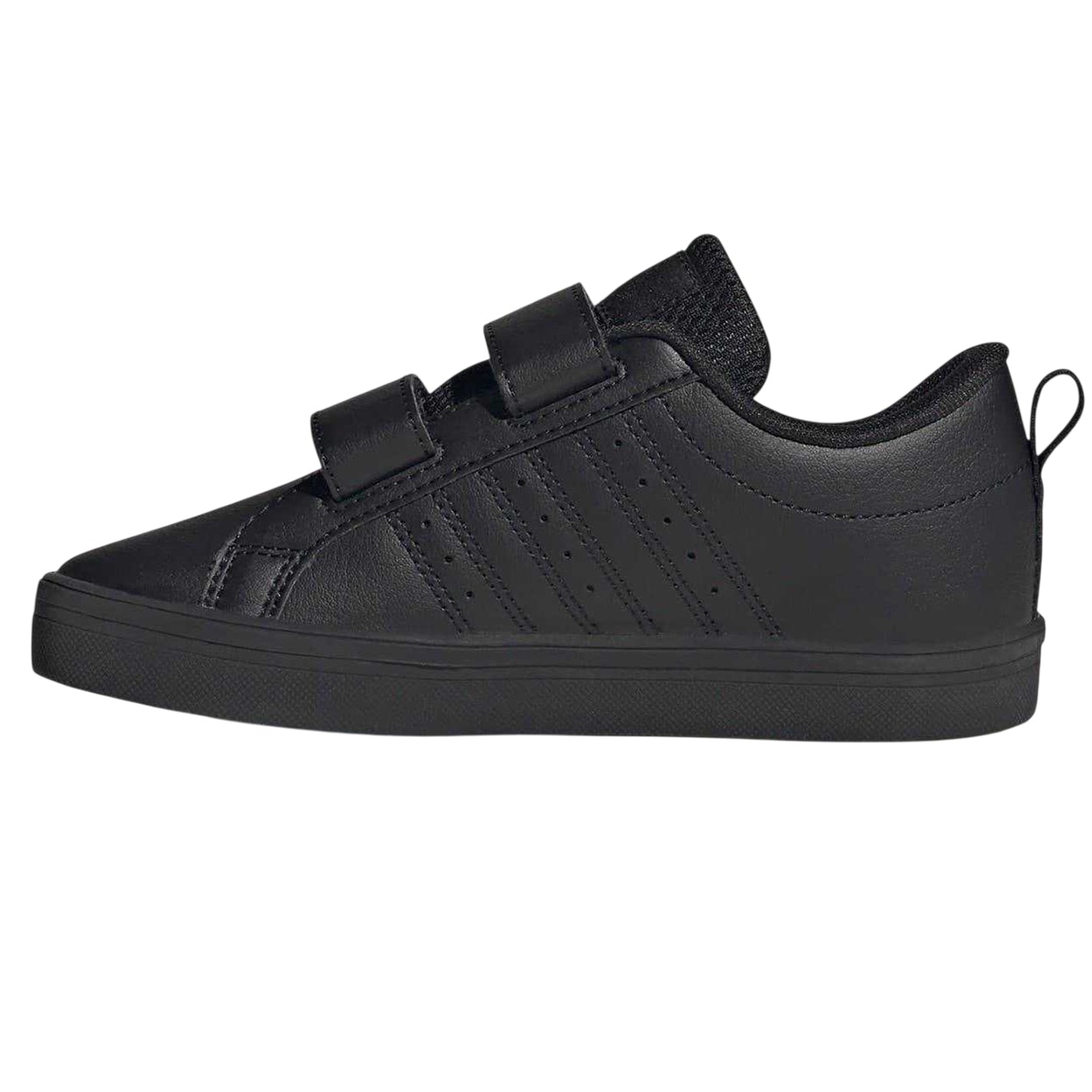 Triple Black - Side - Adidas Boys VS Pace 2.0 Shoes