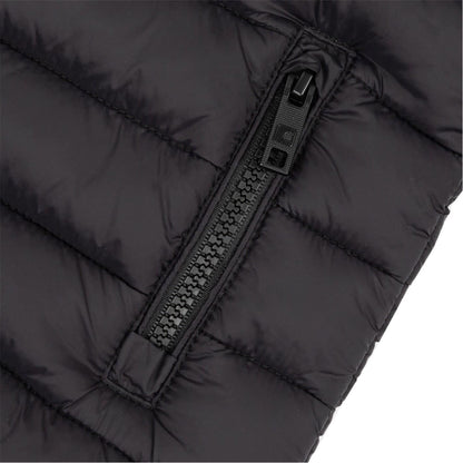 Black - Lifestyle - SoulCal Girls Bubble Hooded Puffer Jacket