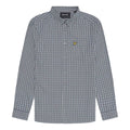 Blue - Front - Lyle & Scott Mens Gingham Button-Down Shirt