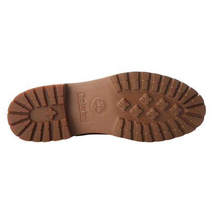 Brown - Back - Timberland Womens-Ladies Cool Leather Block Heel Chelsea Boots
