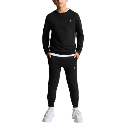 Brown - Lifestyle - Lyle & Scott Childrens-Kids Skinny Jogging Bottoms