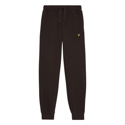 Brown - Front - Lyle & Scott Childrens-Kids Skinny Jogging Bottoms