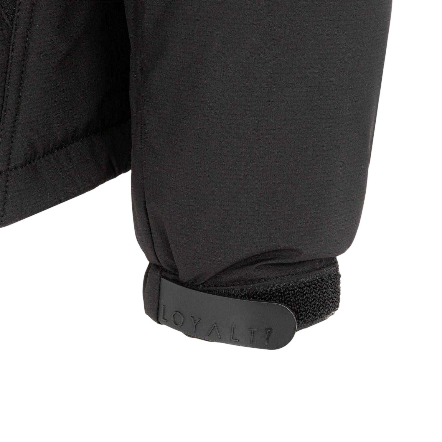 Black - Lifestyle - Loyalti Mens Vision Half Zip Bomber Jacket