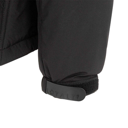Black - Lifestyle - Loyalti Mens Vision Half Zip Bomber Jacket
