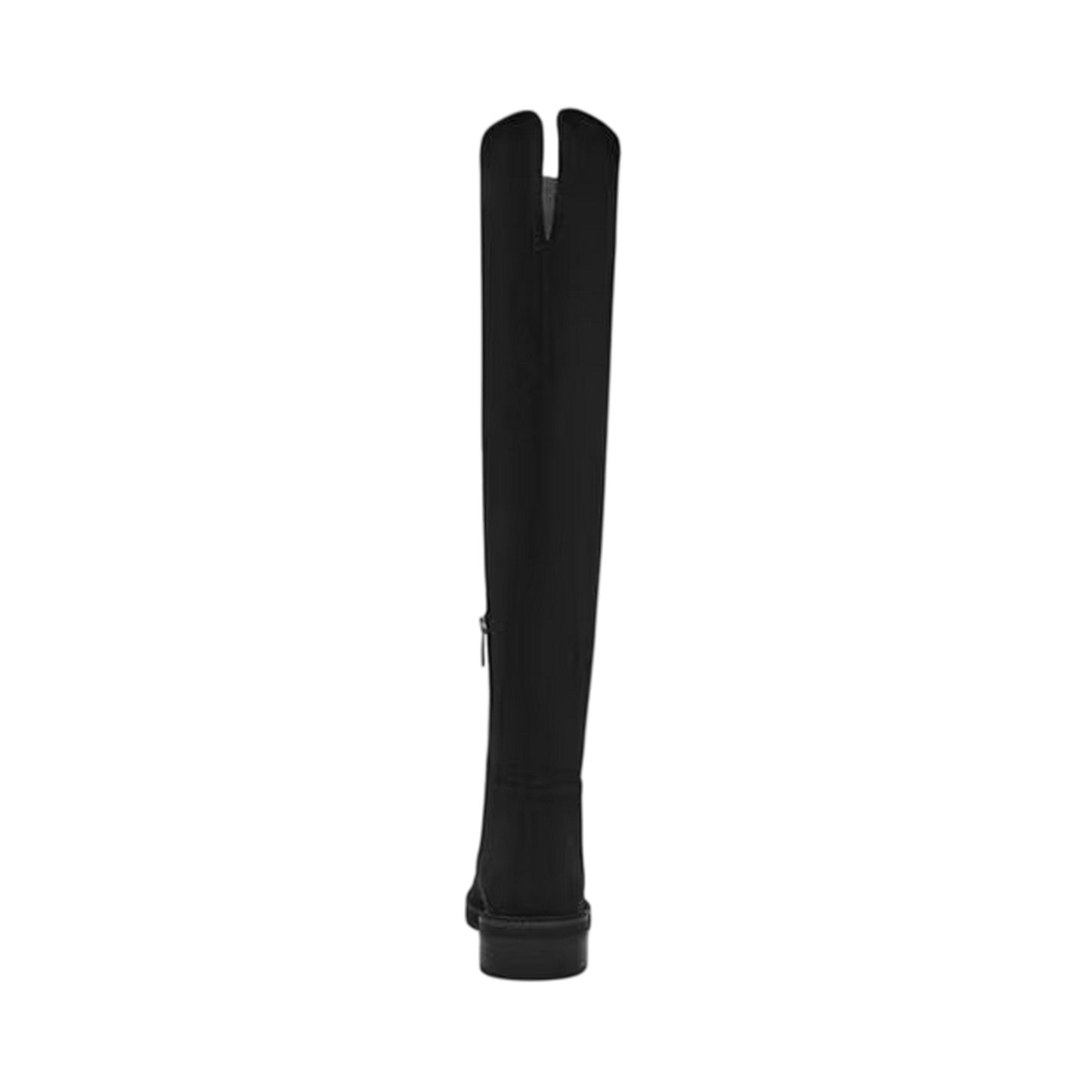 Black - Back - Steve Madden Womens-Ladies Suede Flat Thigh-High Boots