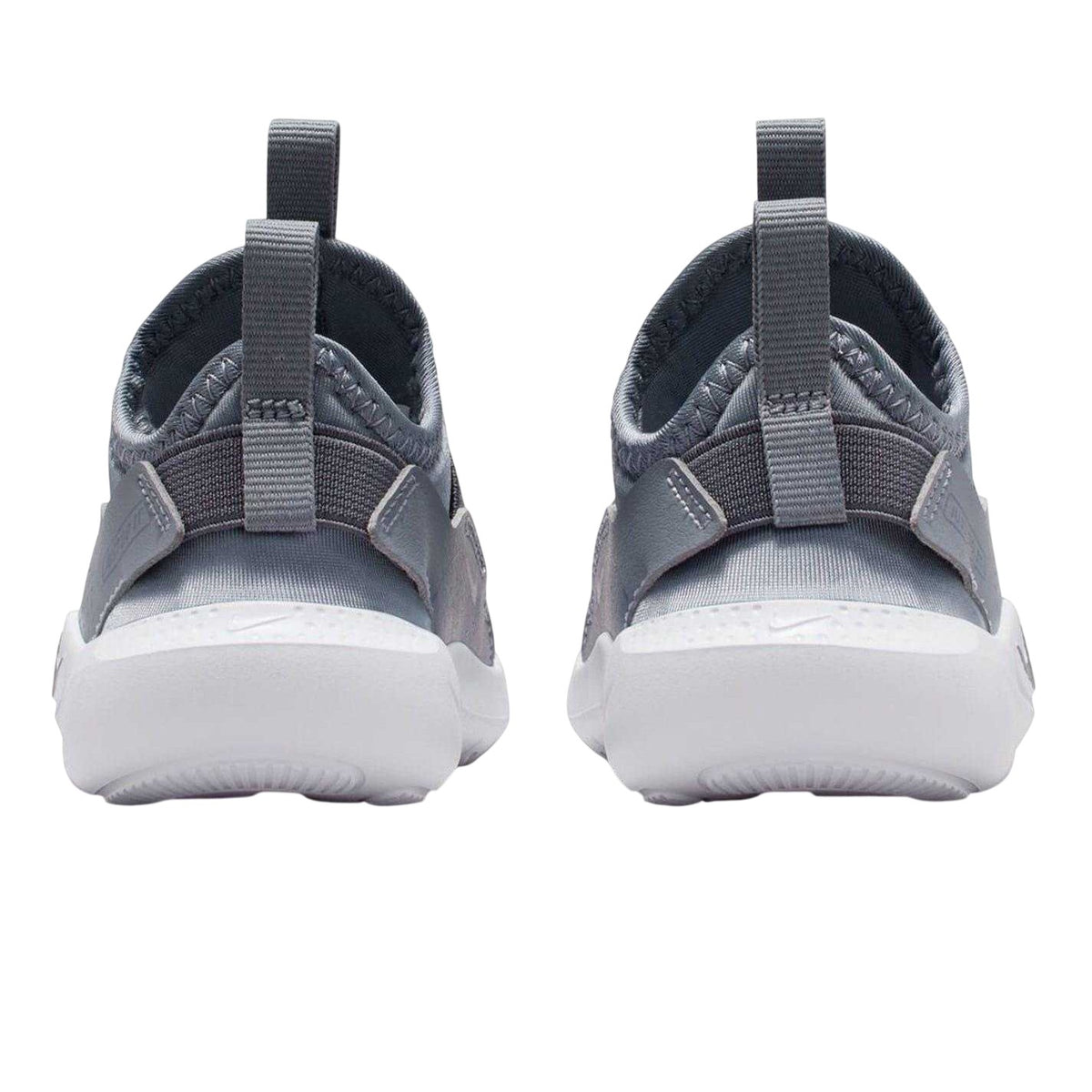 Grey-White - Back - Nike Childrens-Kids Runner 4 Trainers