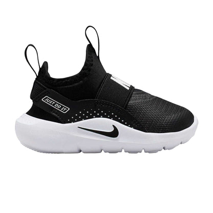 Black-White - Front - Nike Childrens-Kids Runner 4 Trainers
