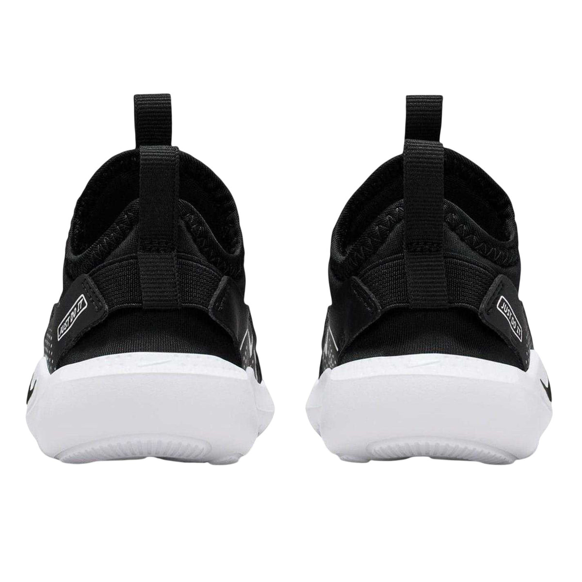 Black-White - Back - Nike Childrens-Kids Runner 4 Trainers