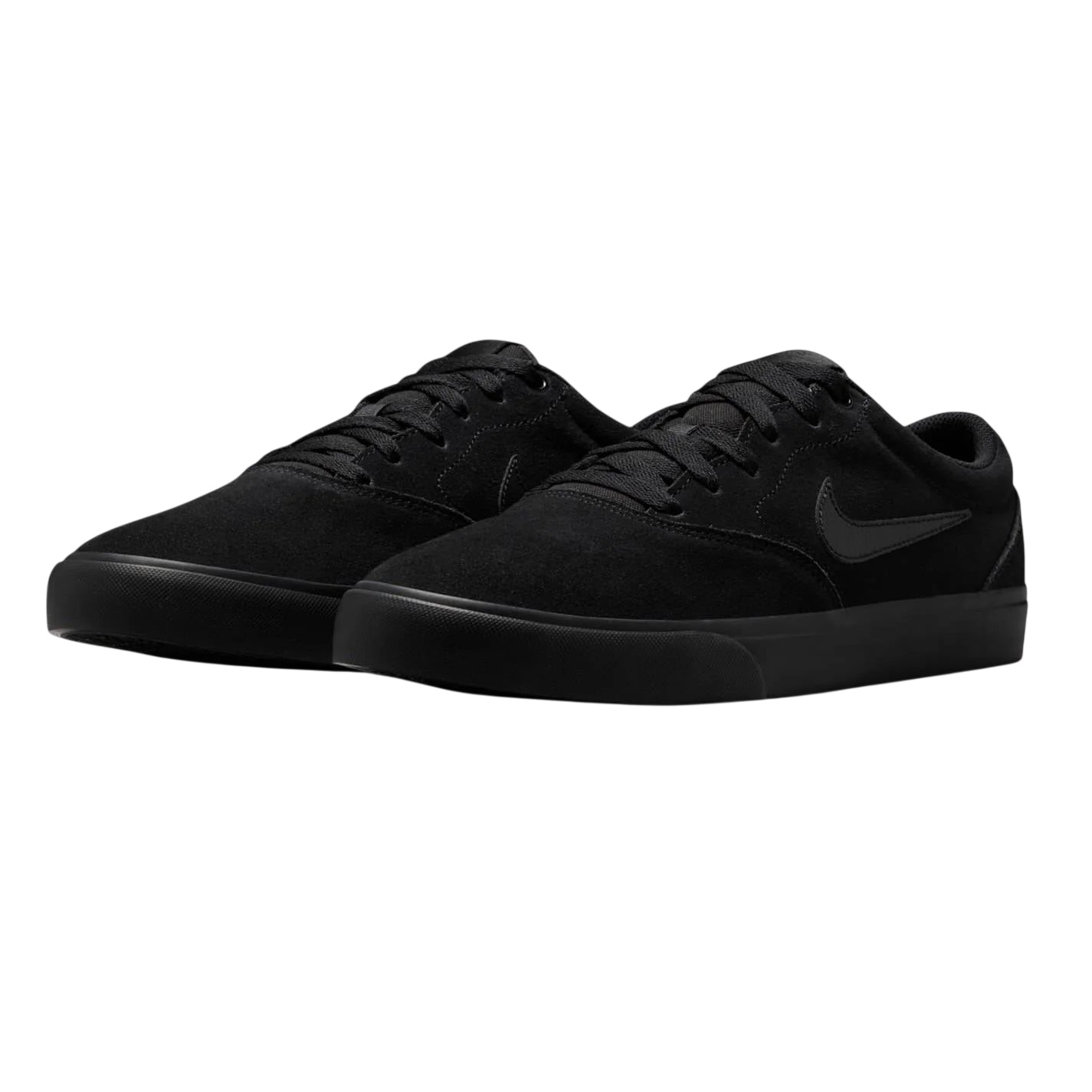 Black - Lifestyle - Nike Mens Charge Suede Low Cut Shoes