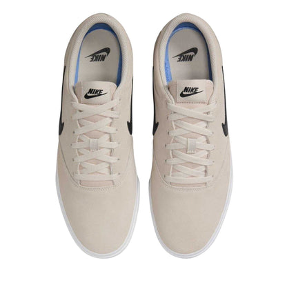White-Black - Lifestyle - Nike Mens Charge Suede Low Cut Shoes