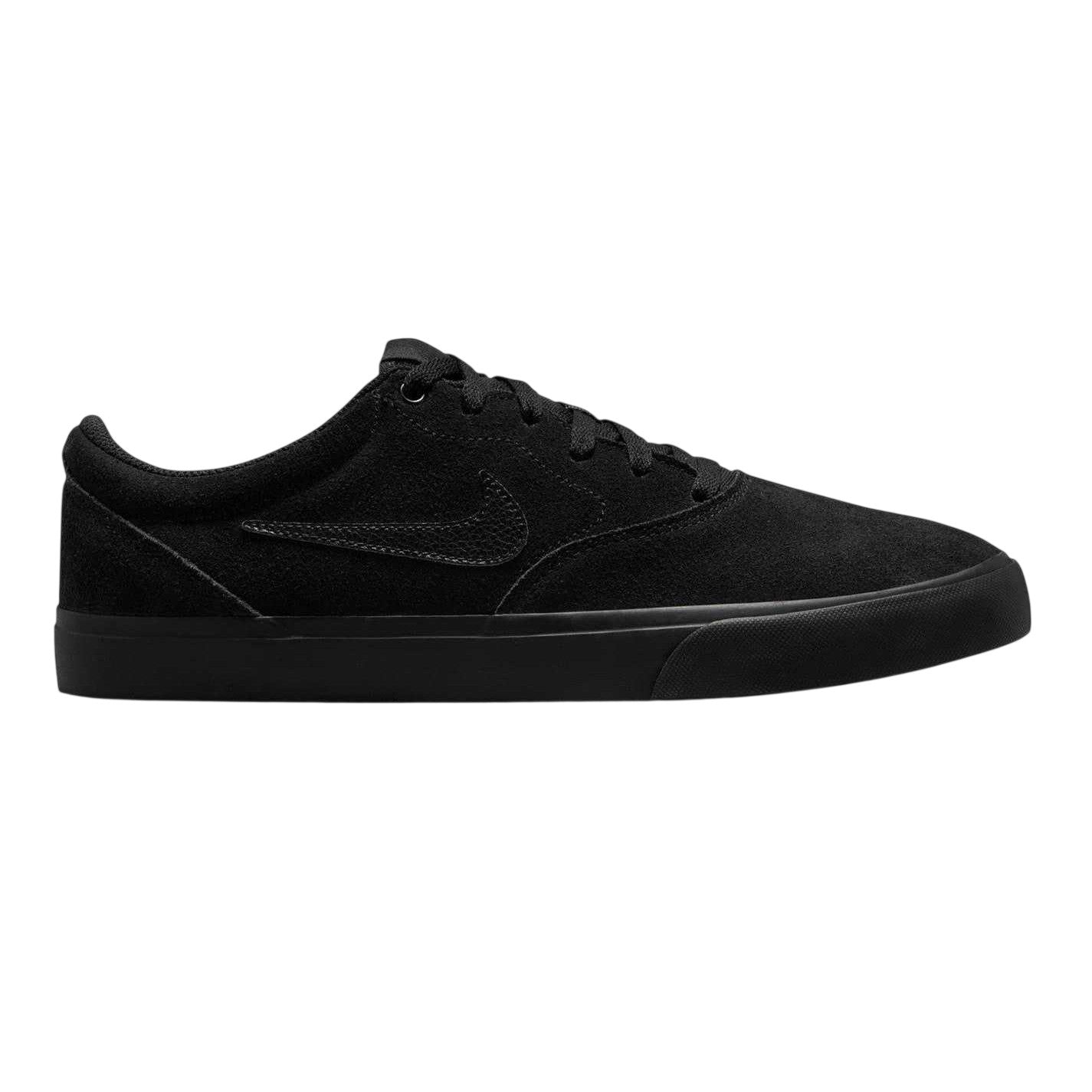 Black - Front - Nike Mens Charge Suede Low Cut Shoes