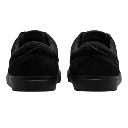 Black - Back - Nike Mens Charge Suede Low Cut Shoes