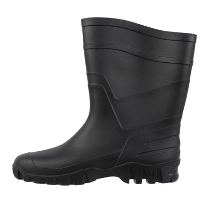 Black - Back - Slazenger Unisex Adult Toe Cap Wellington Boots