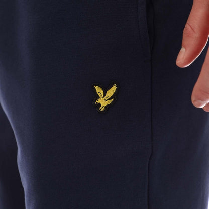 Navy - Lifestyle - Lyle & Scott Mens Slim Jogging Bottoms