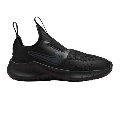 Triple Black - Front - Nike Childrens-Kids Flex Running Trainers