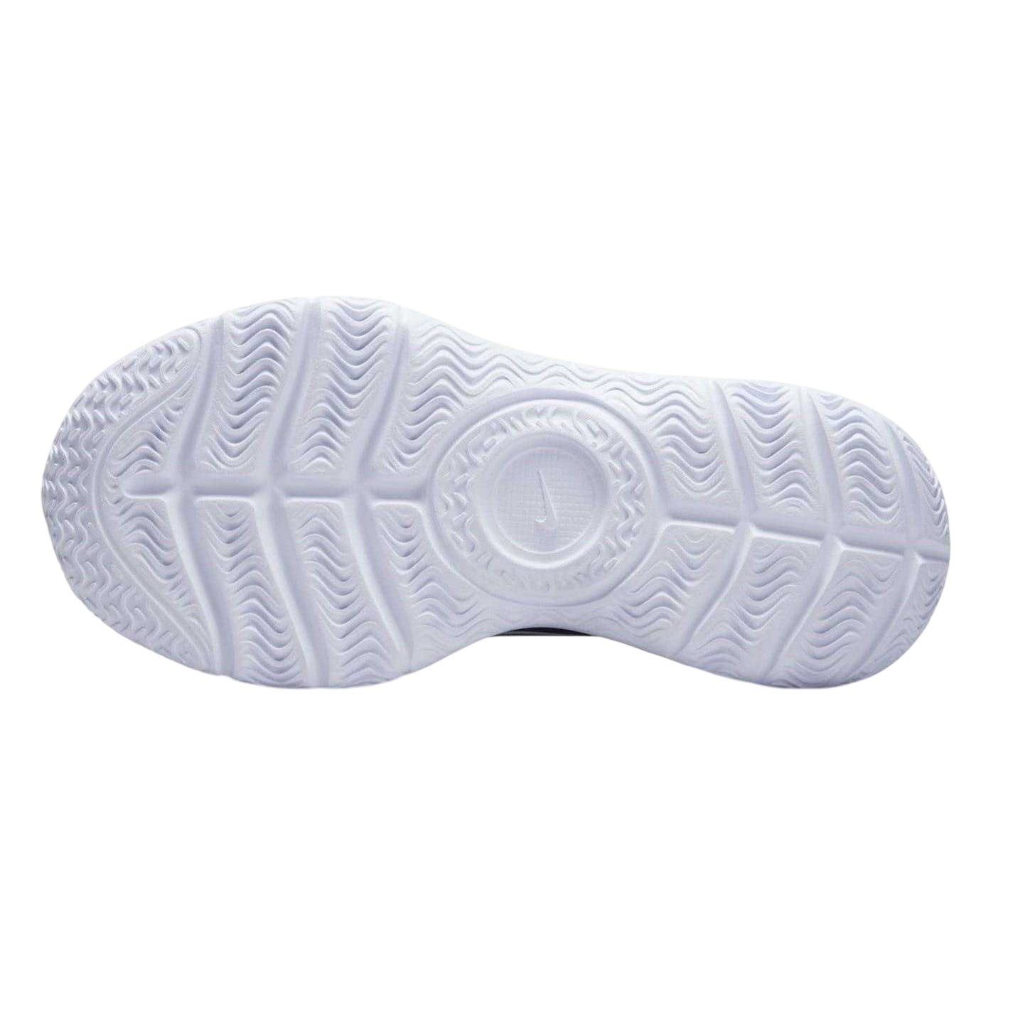 Navy-White - Back - Nike Childrens-Kids Flex Running Trainers