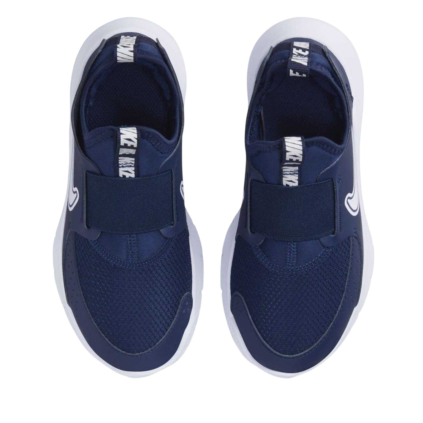 Navy-White - Lifestyle - Nike Childrens-Kids Flex Running Trainers