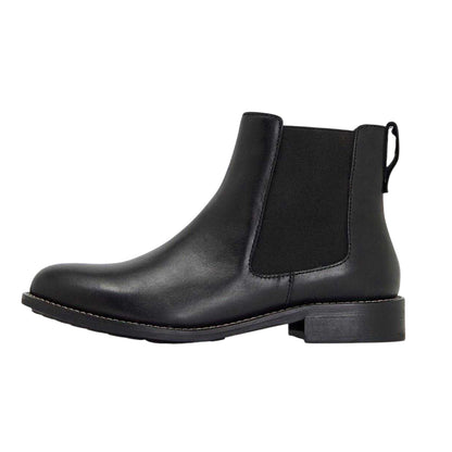 Black - Back - Where´s That From Womens-Ladies Micah Leather Ankle Boots