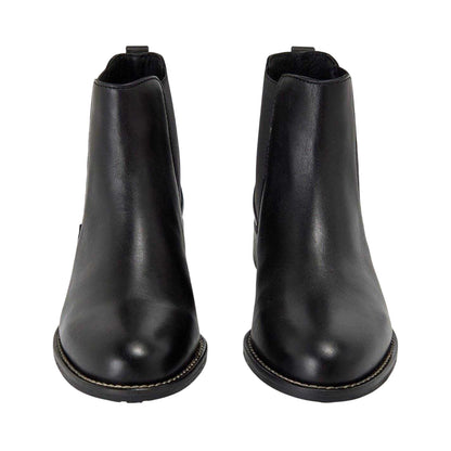 Black - Side - Where´s That From Womens-Ladies Micah Leather Ankle Boots