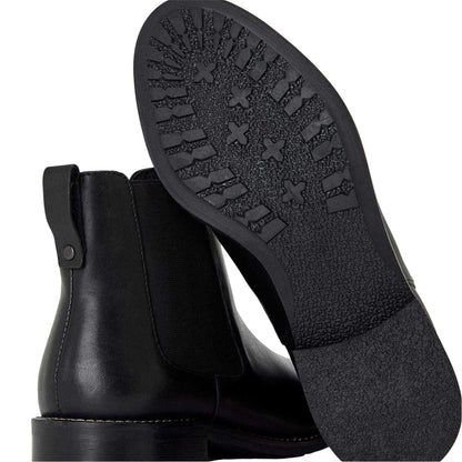 Black - Lifestyle - Where´s That From Womens-Ladies Micah Leather Ankle Boots