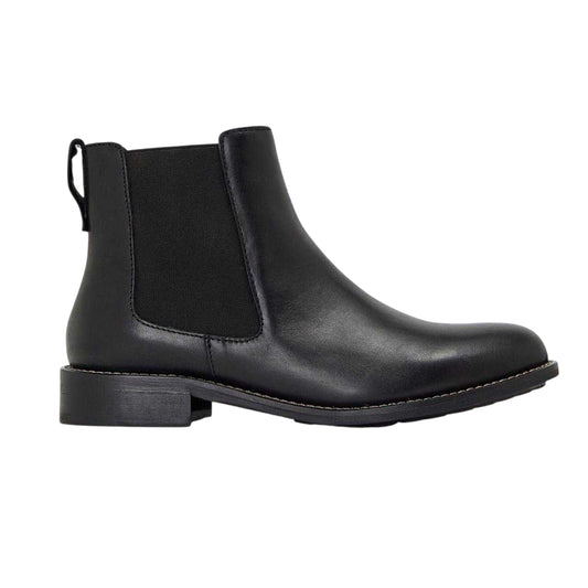 Black - Front - Where´s That From Womens-Ladies Micah Leather Ankle Boots