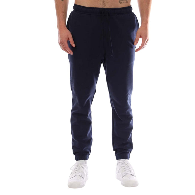 Navy - Front - Lyle & Scott Mens Slim Jogging Bottoms