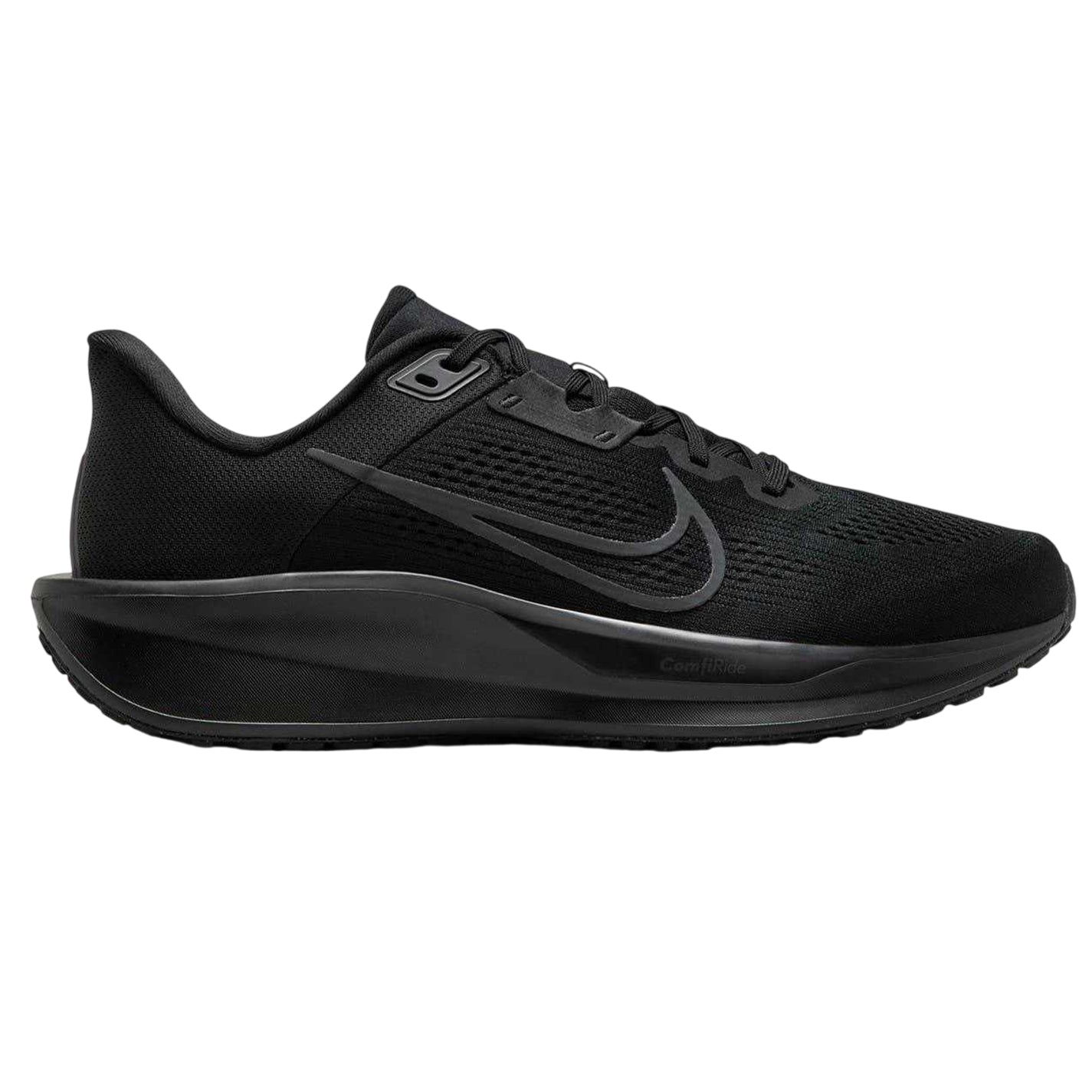 Black-Grey - Front - Nike Mens Quest 6 Shoes