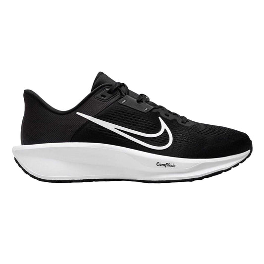 Black-White - Front - Nike Mens Quest 6 Shoes