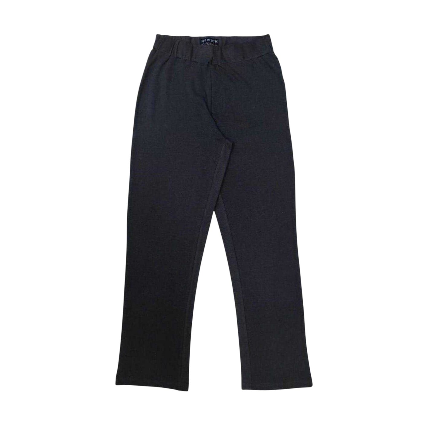 Charcoal - Lifestyle - Howick Mens Star Plain Crew Neck Long-Sleeved Long Pyjama Set