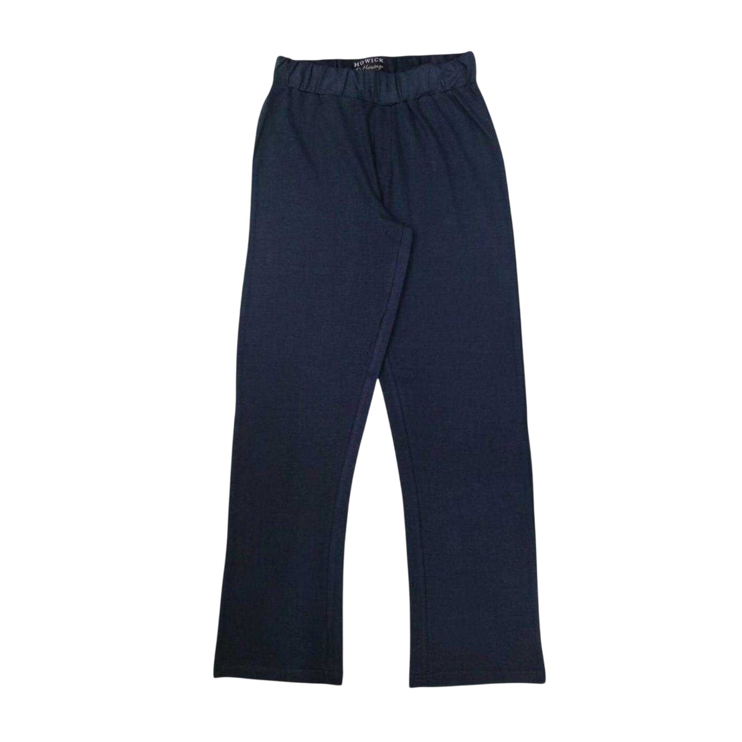 Navy - Lifestyle - Howick Mens Star Plain Crew Neck Long-Sleeved Long Pyjama Set