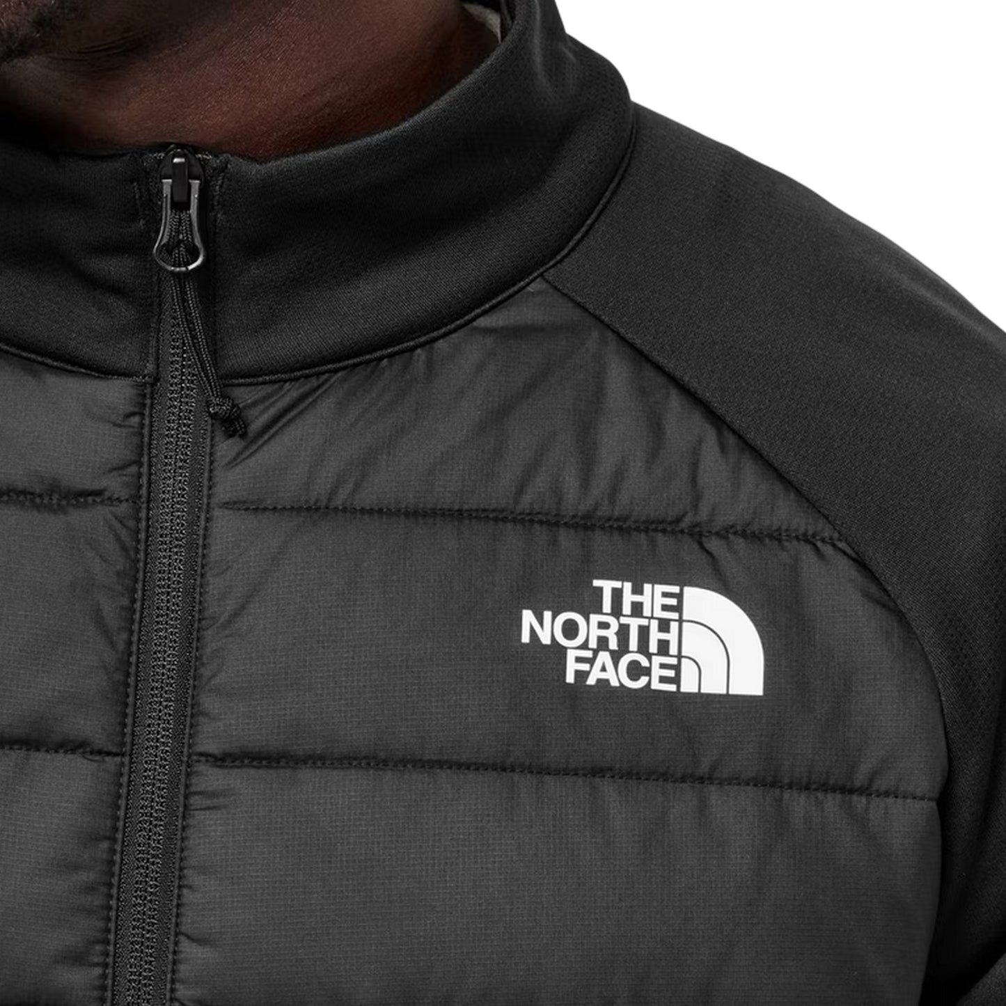 Black - Side - The North Face Mens Reaxion Regular Hybrid Jacket