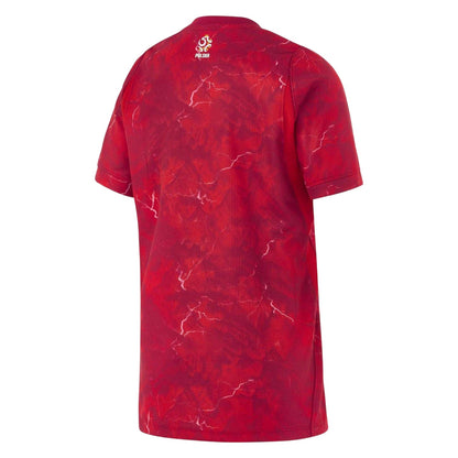 Red-White - Back - Nike Childrens-Kids Poland 2026 Football Shirt
