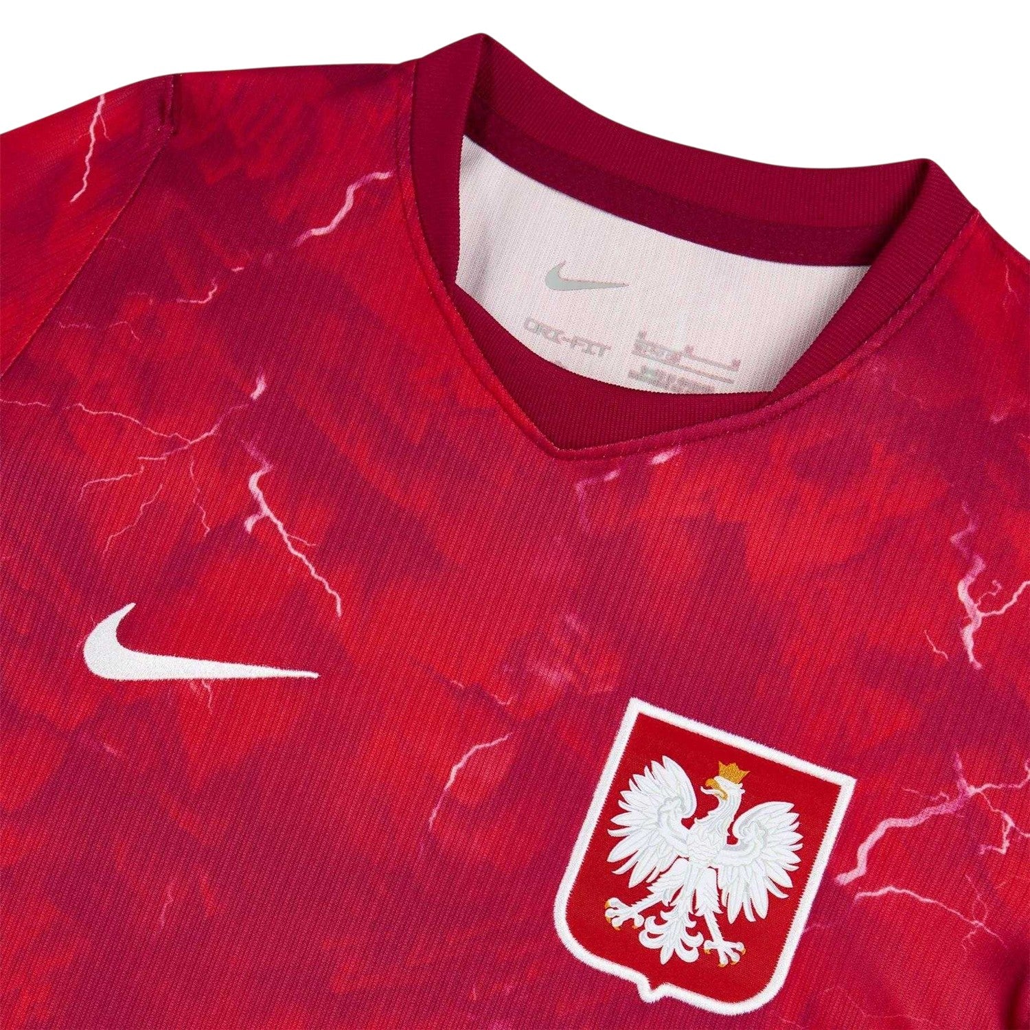 Red-White - Lifestyle - Nike Childrens-Kids Poland 2026 Football Shirt