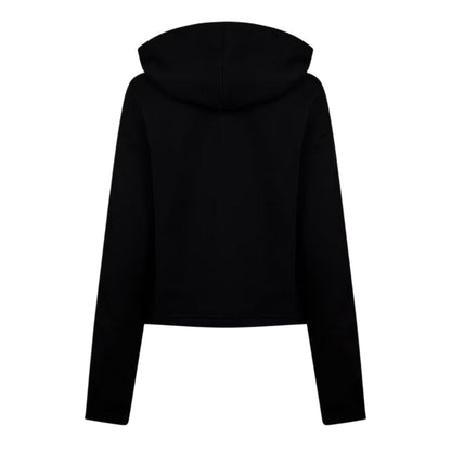 Black - Back - Reebok Womens-Ladies Polaroid Relaxed Fit Hoodie