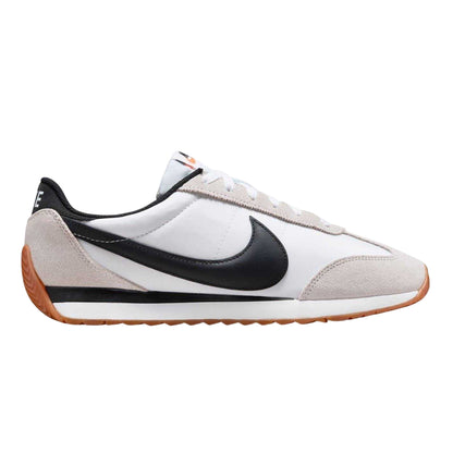 White-Black - Front - Nike Mens Retro Leather Trainers
