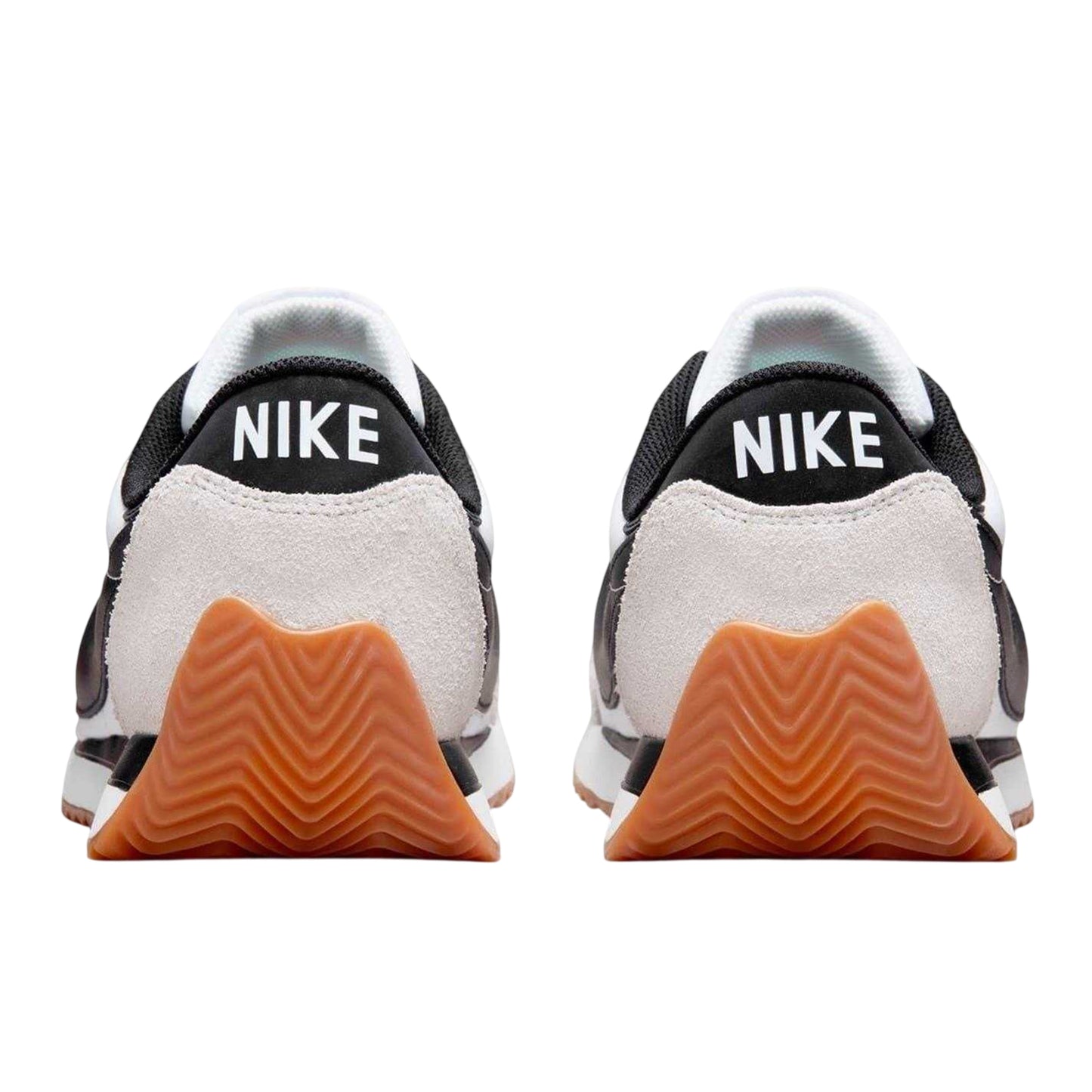 White-Black - Back - Nike Mens Pacific Retro Leather Trainers