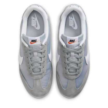 Grey-White - Pack Shot - Nike Mens Pacific Retro Leather Trainers
