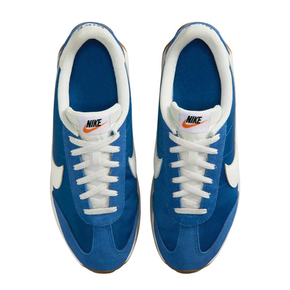 Blue-Sail White - Lifestyle - Nike Mens Retro Leather Trainers