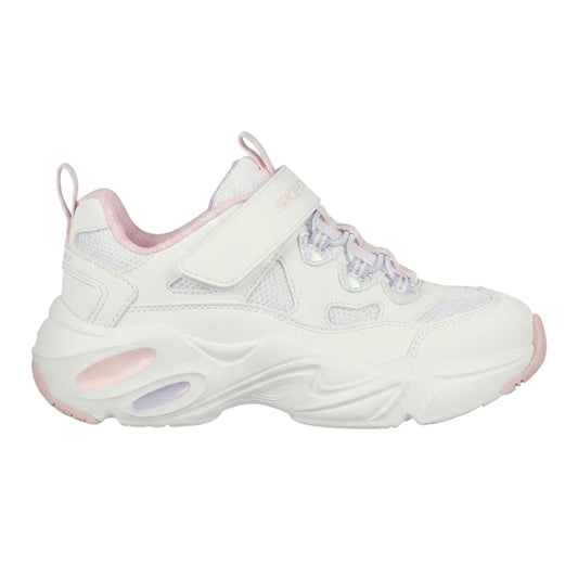White - Front - Skechers Childrens-Kids Staminaairy Slip-on Trainers