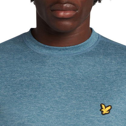 Midnight - Side - Lyle & Scott Mens Soft Crew Neck Sweatshirt