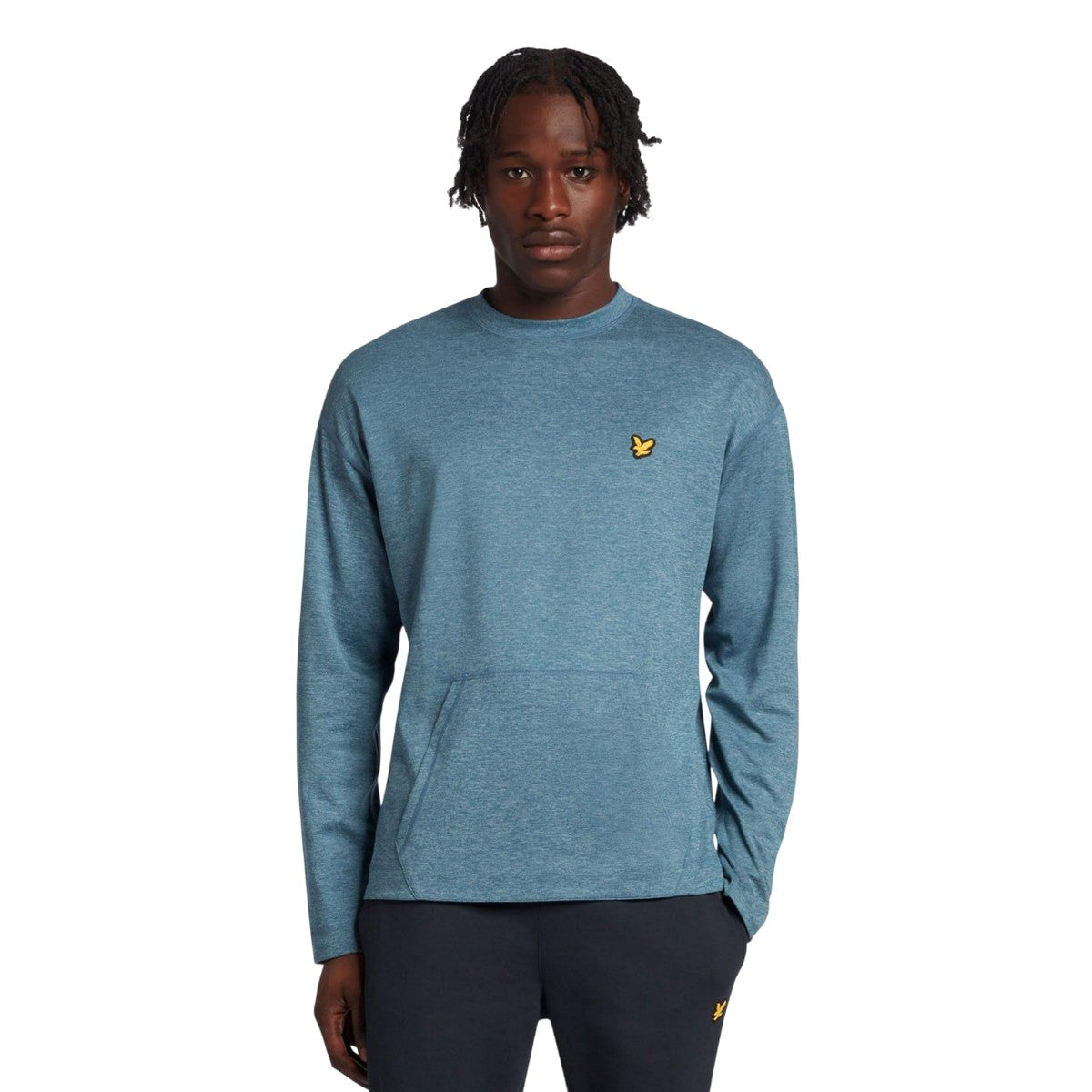 Midnight - Lifestyle - Lyle & Scott Mens Soft Crew Neck Sweatshirt