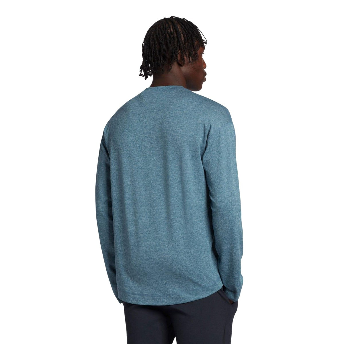 Midnight - Back - Lyle & Scott Mens Soft Crew Neck Sweatshirt