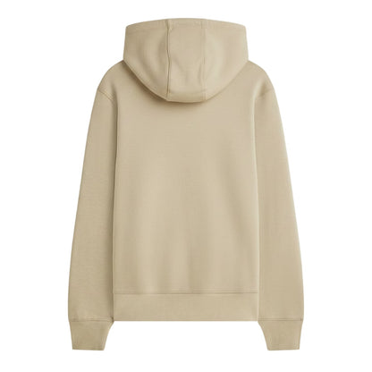 Stone - Back - Tommy Hilfiger Mens Logo Cotton Hoodie
