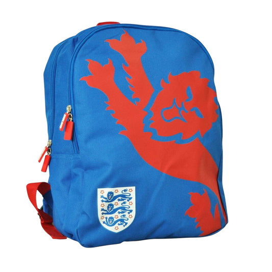 Blue-Red - Front - England FA Lion 16L Backpack